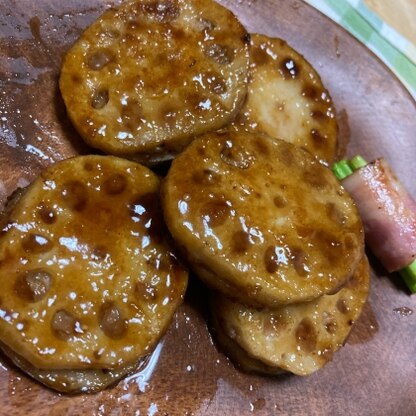 甘辛たれにしました。
レンコンの食感が良かったです